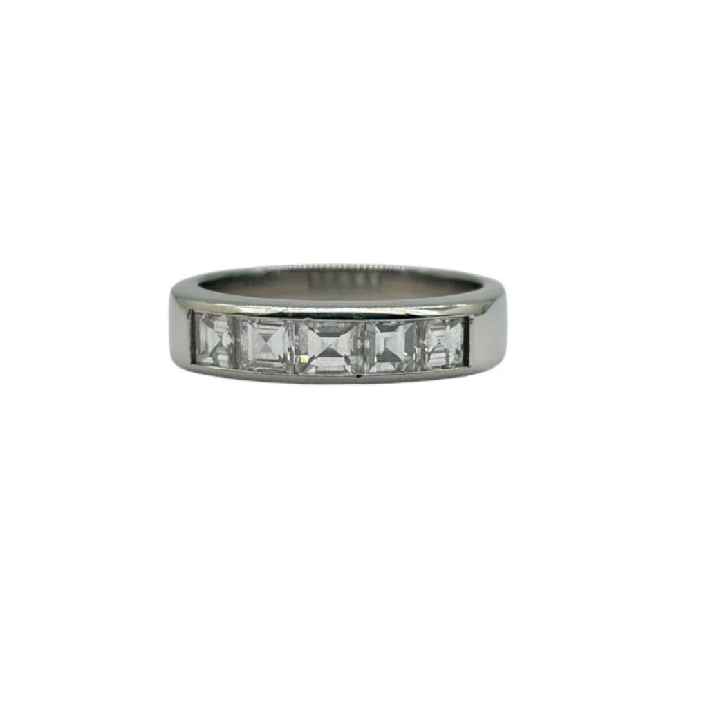 PT900 Natural Diamond Ring