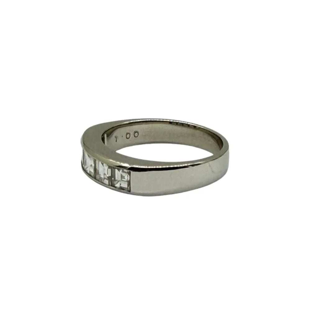 PT900 Natural Diamond Ring