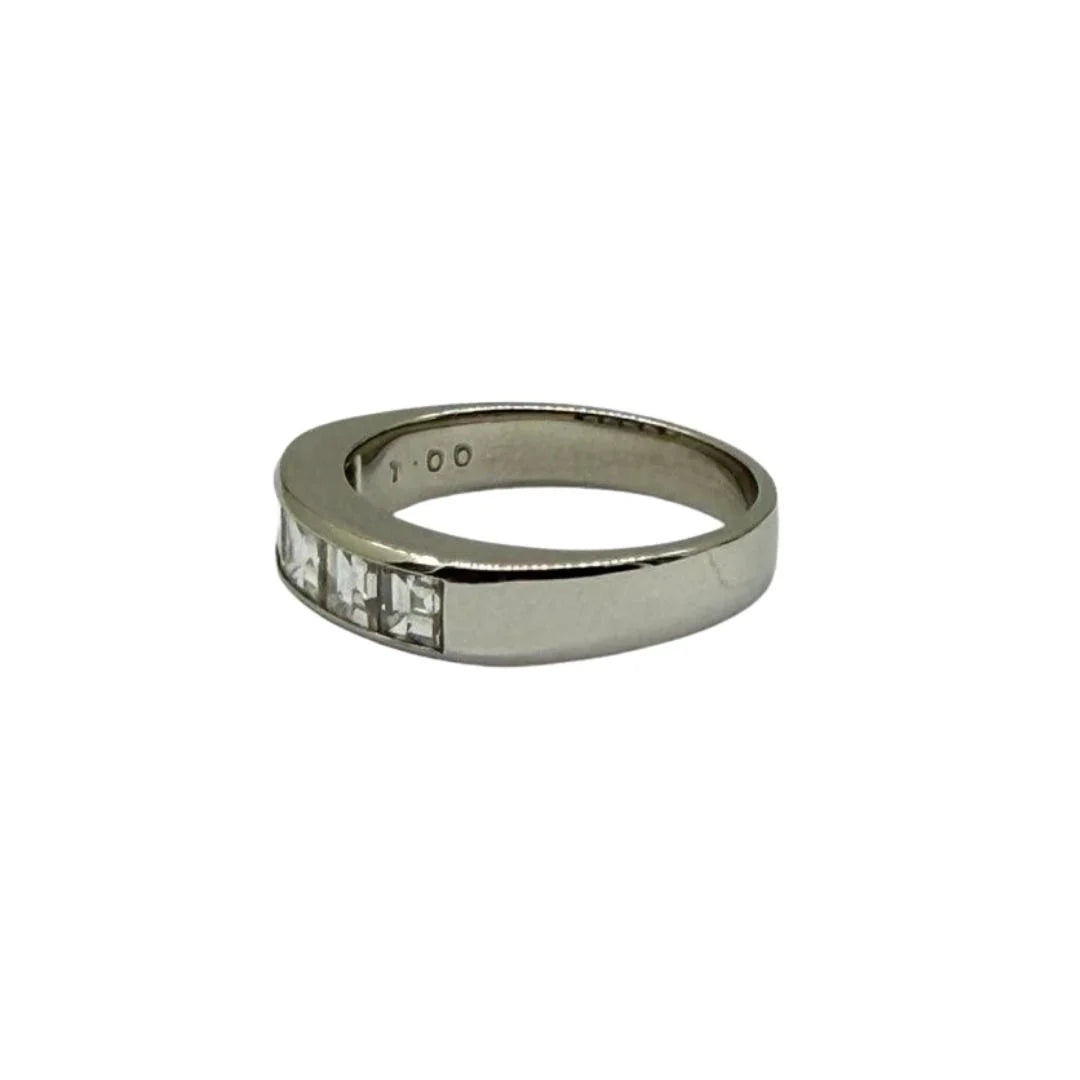 PT900 Natural Diamond Ring