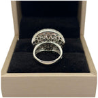PT900 Natural Diamond Ring