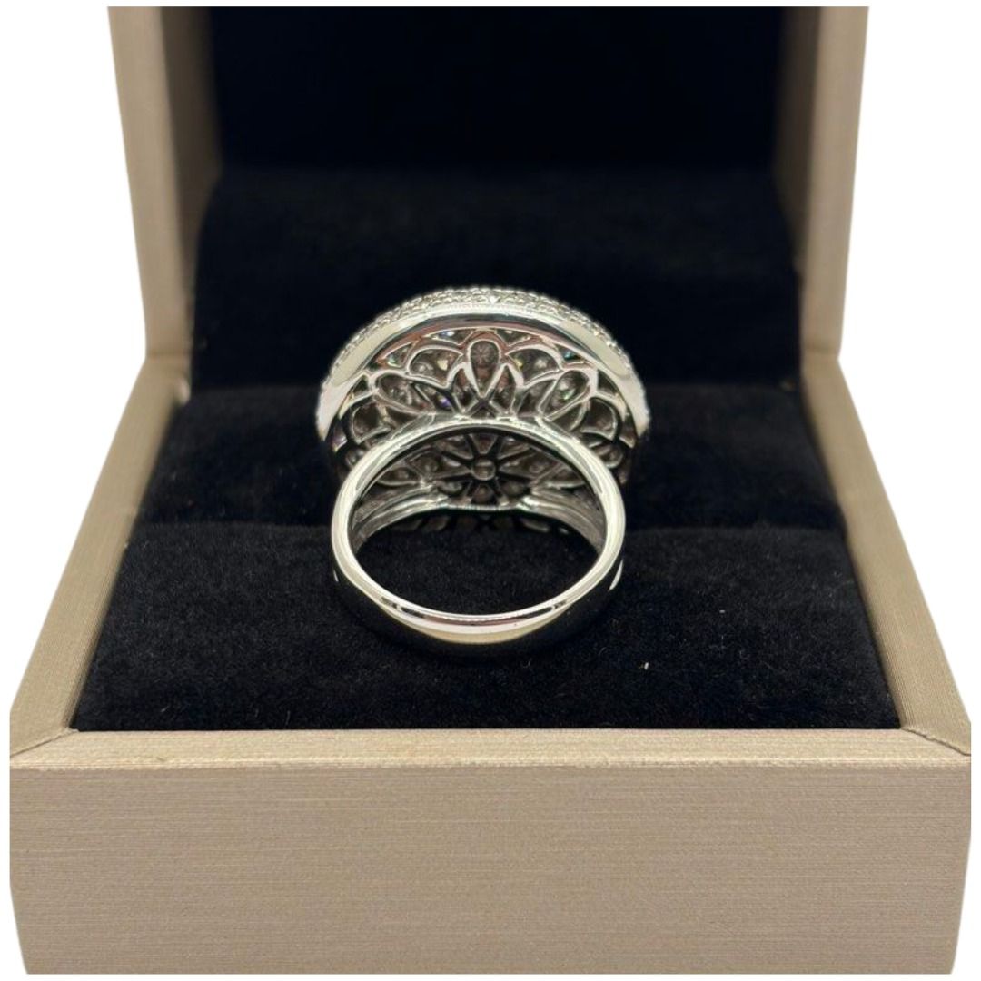 PT900 Natural Diamond Ring