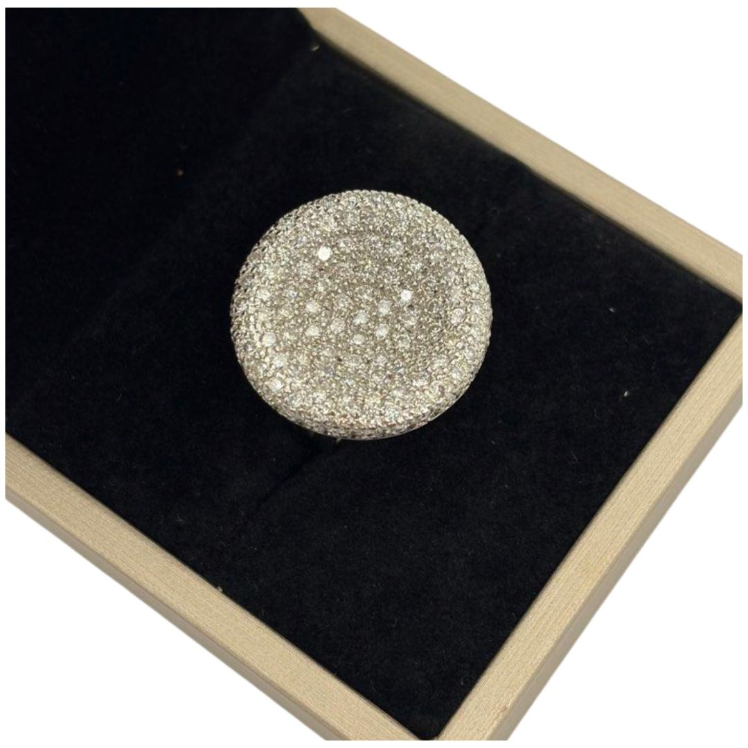 PT900 Natural Diamond Ring