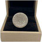 PT900 Natural Diamond Ring