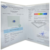 PT900 Natural Tanzanite & Diamond Ring