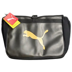 PUMA 07850101 Women's Active Organizer Grip Bag, Puma Black/Bright Gold