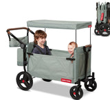 Radio Flyer Atlas Stroll N Wagon, Folding Wagon for 1+ Years - Sage