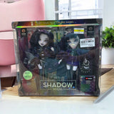 Rainbow High Shadow High Special Edition Twins- 2-Pack Fashion Doll. Purple and Black Designer Outfits with Accessories, Great Gift for Kids 6-12 Years Old and Collectors (585879), Multicolor