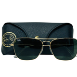 SUNGLASS-RAY BAN/MN/GOLD/BLK RAY BAN RB3136