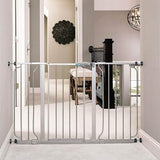 Regalo Platinum Easy Step Extra Wide Metal Walk-Through Gate