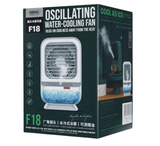 REMAX F18 Oscillating Water Cooling Fan - Green