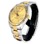 Rolex 1005 Vintage Half Gold 34mm Automatic Watch