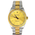 Rolex 1005 Vintage Half Gold 34mm Automatic Watch
