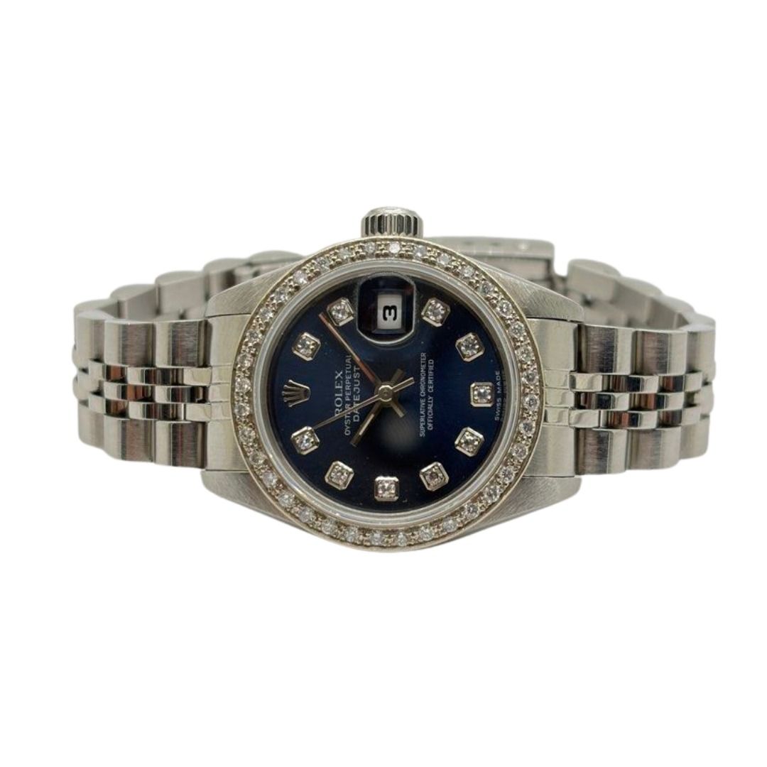 Rolex Datejust 69174 26mm Blue Diamond Dial/Bezel Automatic Watch Main image