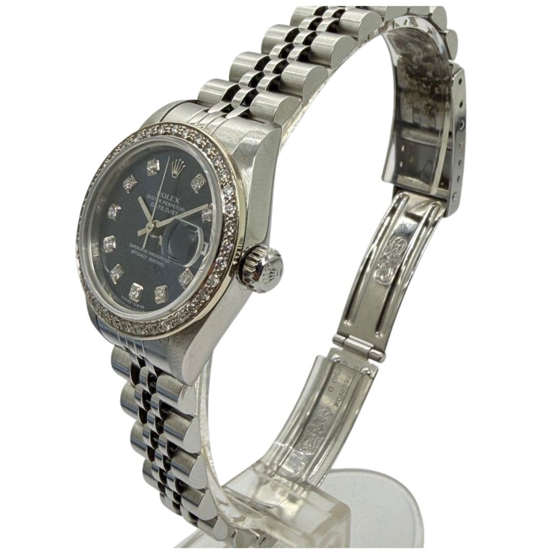 Rolex Datejust 69174 26mm Blue Diamond Dial/Bezel Automatic Watch