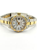 Rolex Oyster Perpetual 26mm Half Gold Automatic Watch 6917-3