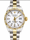 Rolex Oyster Perpetual 26mm Half Gold Automatic Watch 6917-3