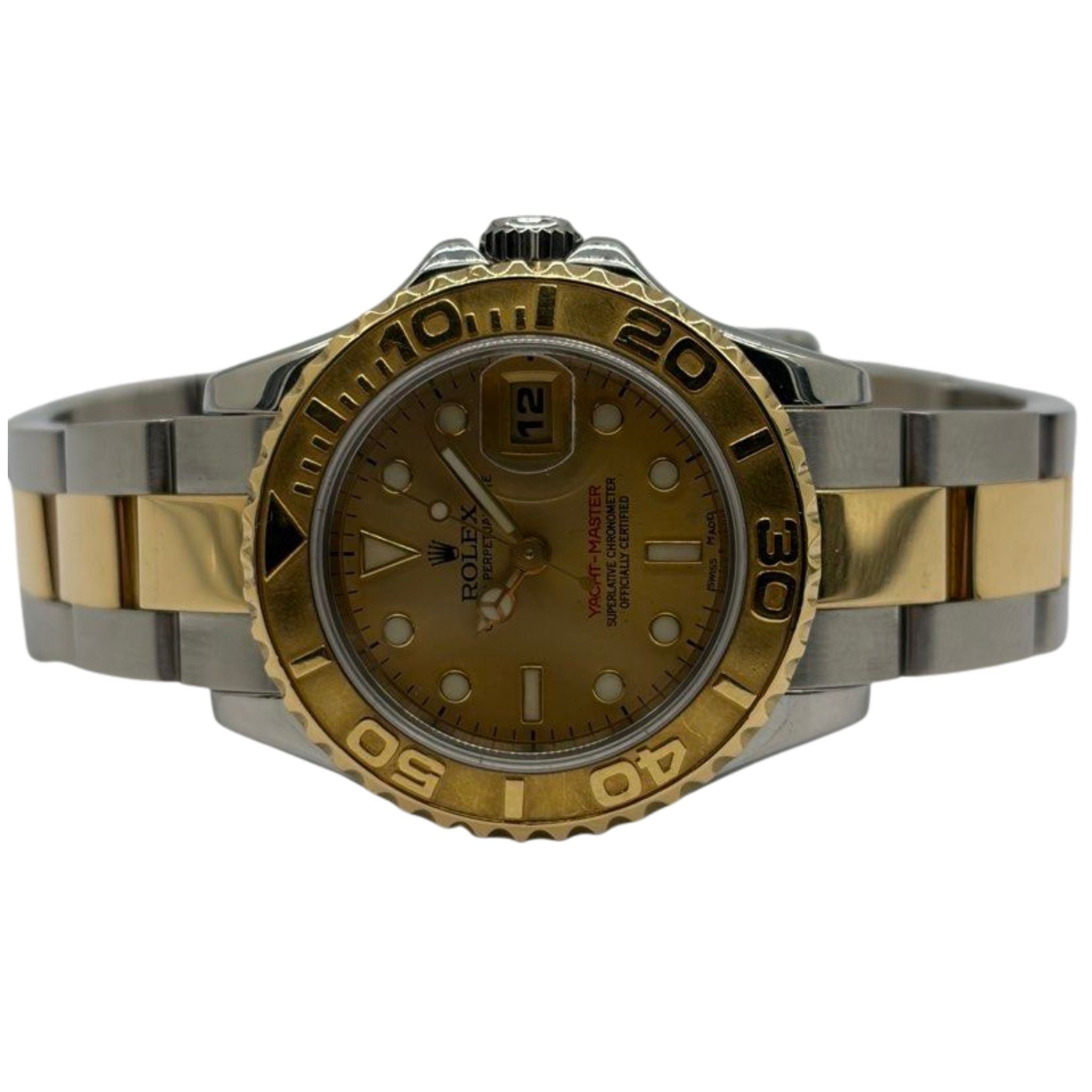 Rolex Yacht-Master 29mm 169623 Gold Dial Automatic Watch Secondary image