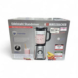 Rommelsbacher MX 1250 Glass Blender 6 Blade Powerful Motor For Ice Blend Smoothie Soup 1200W