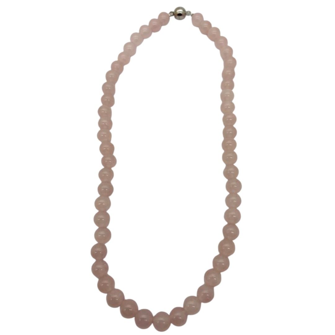 Rose Quartz Necklace, 42.60G Main image