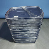 Rubbermaid RMRT100013 Roughneck Storage Tote 10 Gal Dark Indigo Metallic Pack Of 8