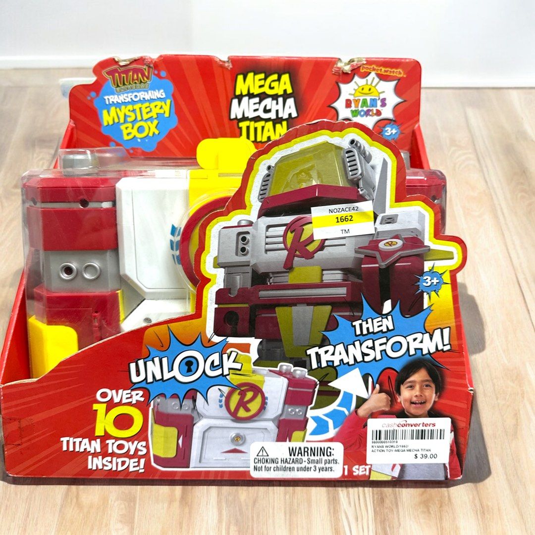 RYAN'S WORLD Mega Mecha Titan, Multicolored