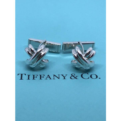 Tiffany & co.tiffany Signature Cuff links (Silver 925)