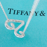 Tiffany & Co. Initial V Aries Pendant Necklace Paloma Picasso Sterling 925 Silver