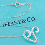 Tiffany & Co. Initial V Aries Pendant Necklace Paloma Picasso Sterling 925 Silver