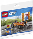 Lego 30357 City Road Worker Polybag 58 Pieces