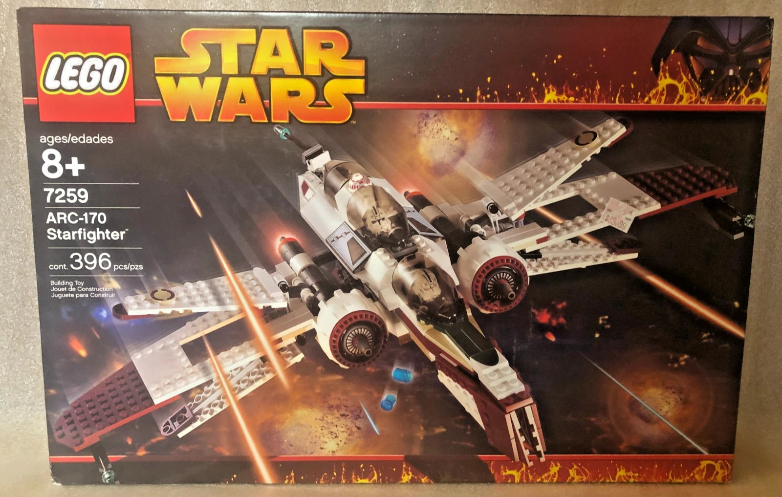 7259 ARC-170 STARFIGHTER star wars lego (COLLECTABLE) Main image