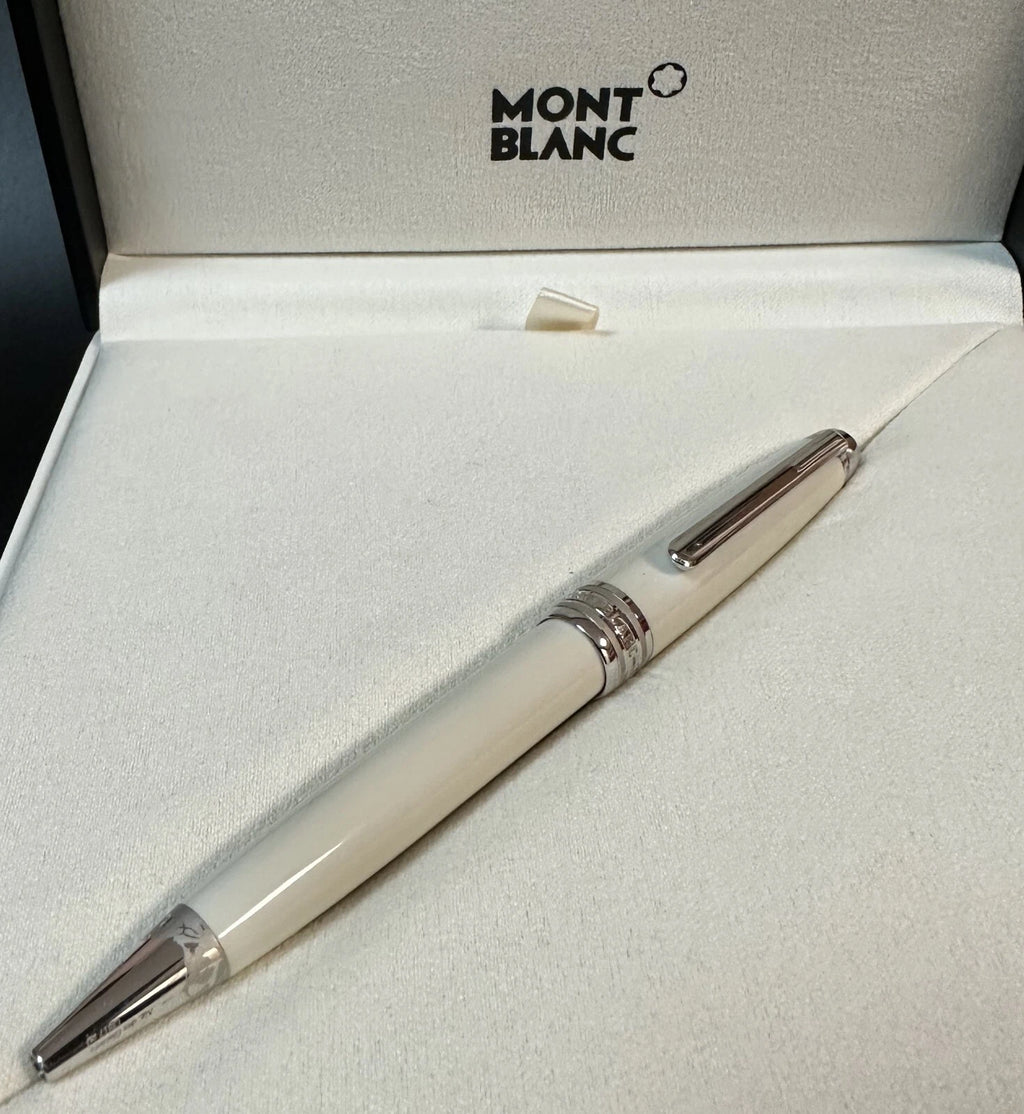Montblanc Tribute to the Montblanc White Twist Pen Rare Edition