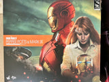 Hot Toys Iron Man 3 - Pepper Potts & Mark IX