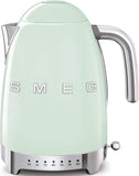 Smeg KLF04PGUK Variable Temperature Electric Kettle, 1.7L, Pastel Green