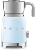 Smeg MFF01PBUK Milk Frother, Pastel Blue