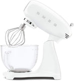 Smeg 50’s Retro Style Aesthetic Stand Mixer SMF13 (White)