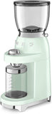 Smeg CGF01PGUK Coffee Grinder, Pastel Green