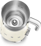 Smeg MFF01CRUK Milk Frother, Cream