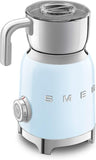 Smeg MFF01PBUK Milk Frother, Pastel Blue