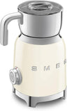 Smeg MFF01CRUK Milk Frother, Cream