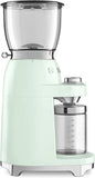 Smeg CGF01PGUK Coffee Grinder, Pastel Green