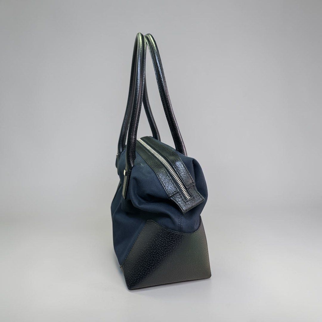 Salvatore Ferragamo Nylon Handbag with Leather Trim Secondary image