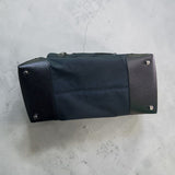 Salvatore Ferragamo Nylon Handbag with Leather Trim