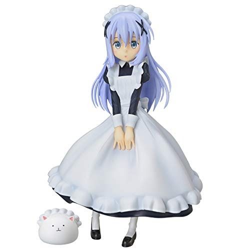 SEGA Gochiusa is The Order a Rabbit Premium Figure Chino Kafu Maid Ver. (with Tippy Maid Ver.) 17cm Main image