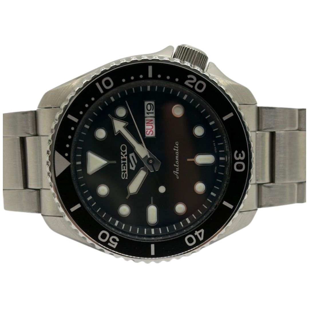 Seiko 5 SPORTS SRPD55K1 42.5mm Automatic Black Dial Watch Secondary image