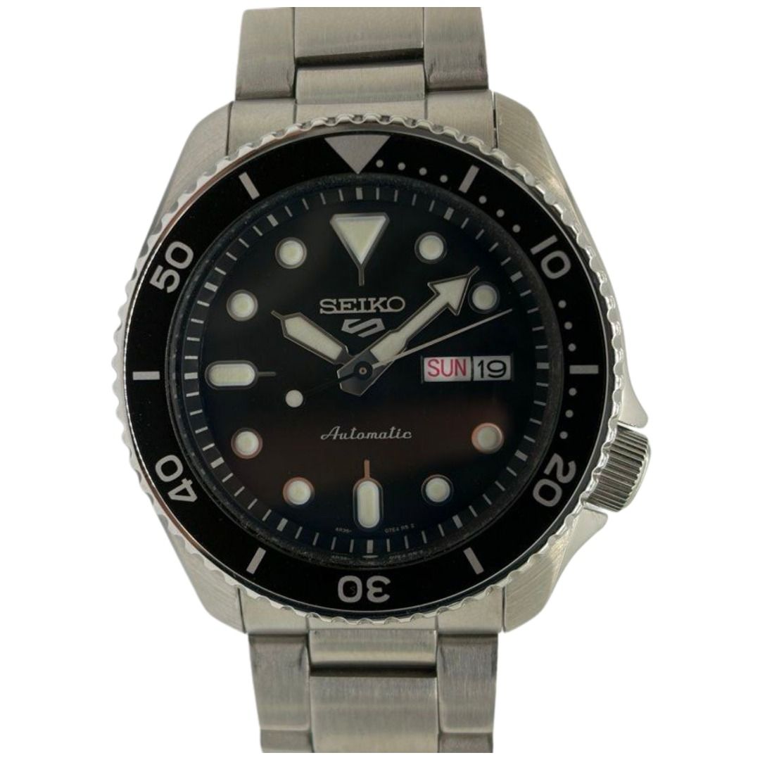 Seiko 5 SPORTS SRPD55K1 42.5mm Automatic Black Dial Watch