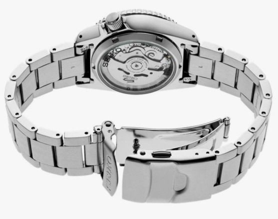 Seiko 5 Sports SRPD59 42mm Automatic Orange Dial Watch