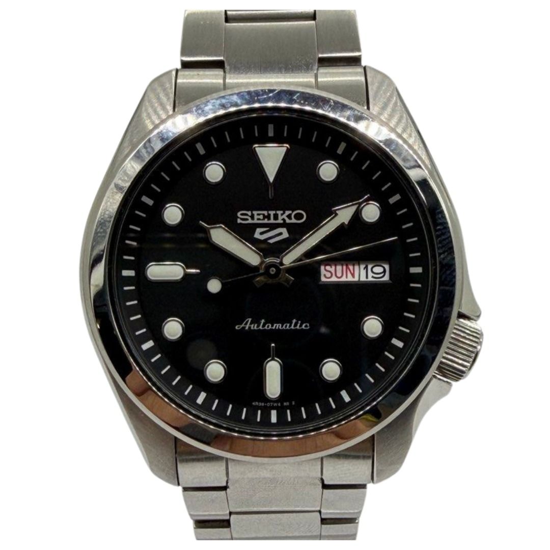Seiko 5 Sports SRPE55K1 40mm Automatic Black Dial Watch