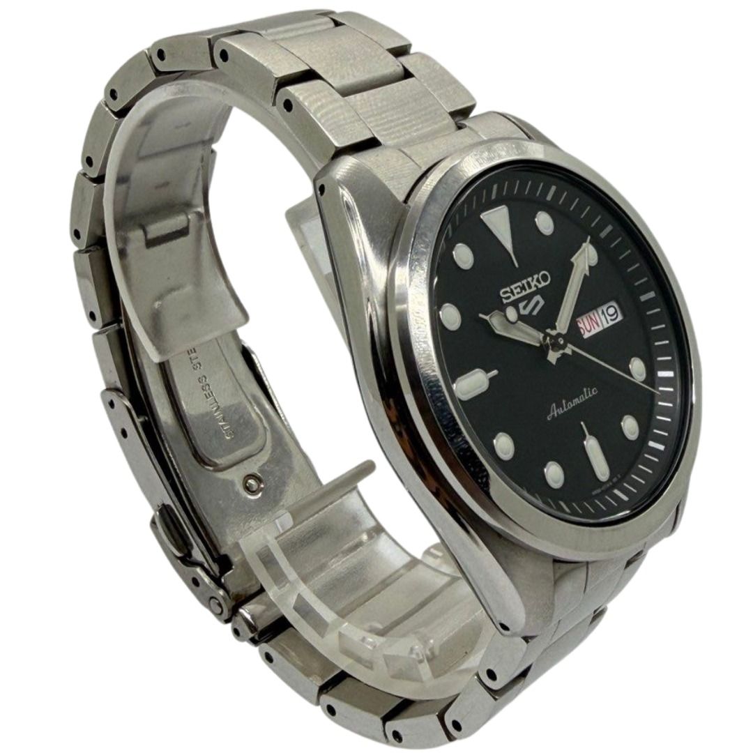 Seiko 5 Sports SRPE55K1 40mm Automatic Black Dial Watch