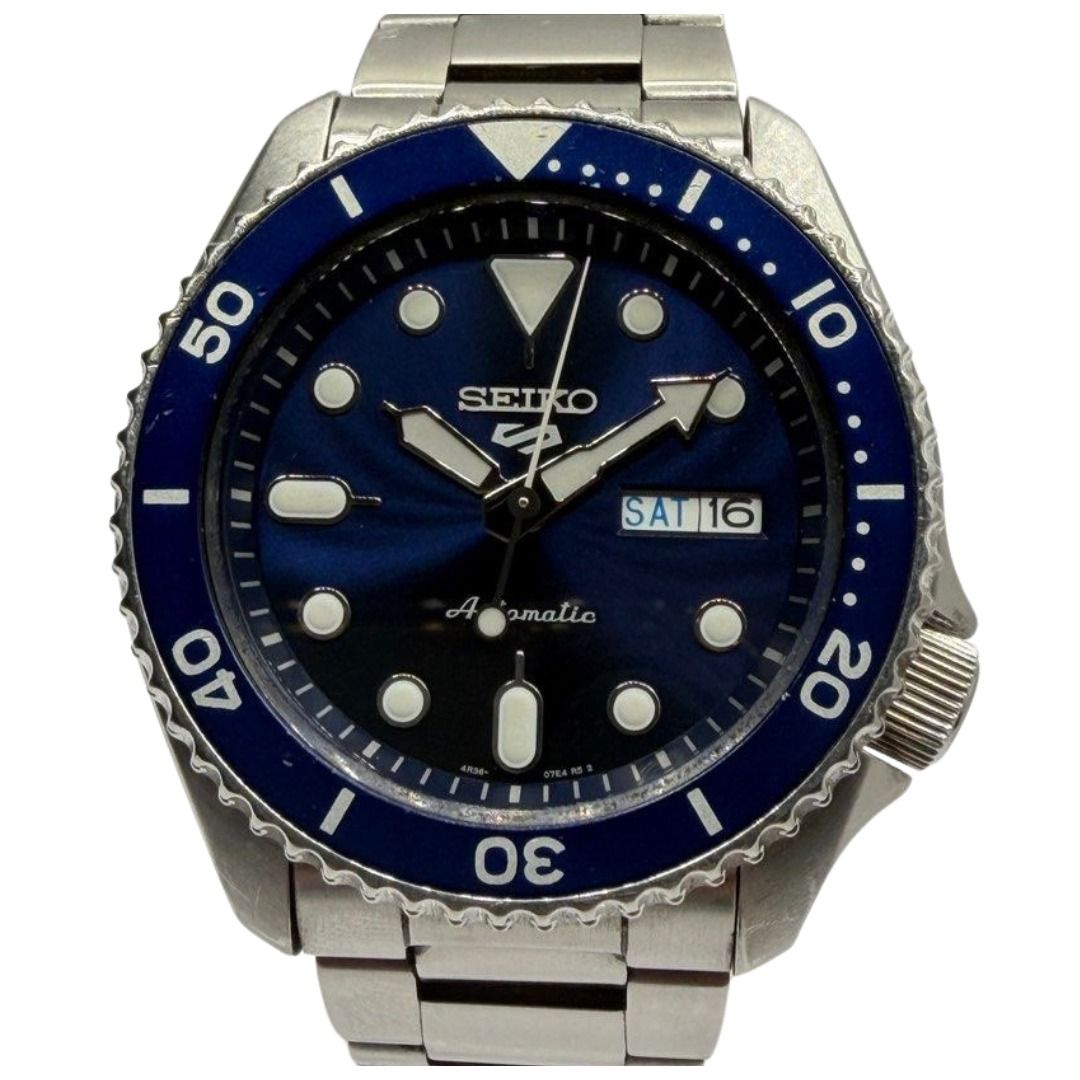 Seiko 5 SRPD51K1 42.5mm Automatic Blue Dial Watch