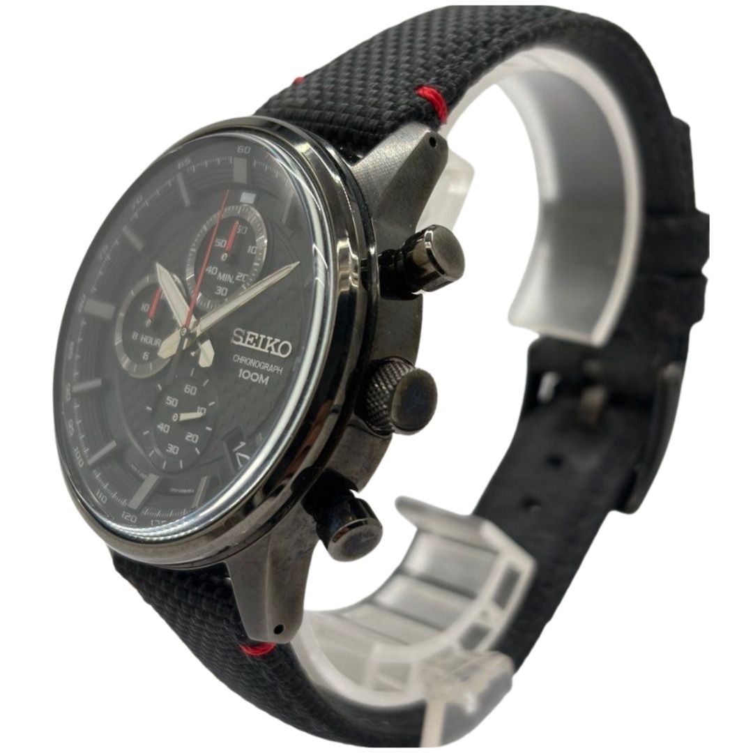 Seiko General SSB315P1 42.7mm Quartz Chronograph Nylon Strap Watch Secondary image